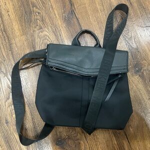 BOTKIER New York Small Faux Leather Flap Backpack